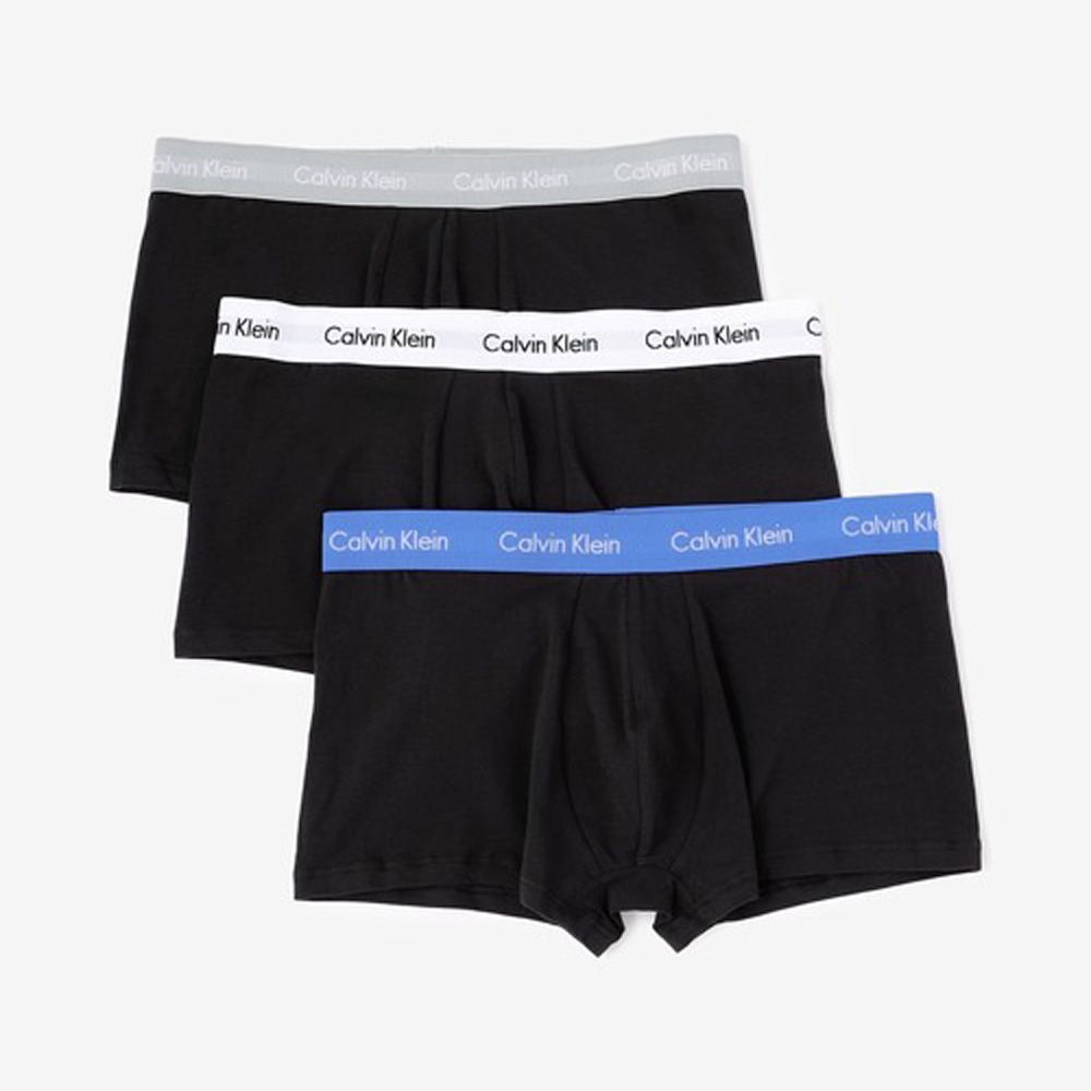 Calvin Klein Jeans - LOW RISE TRUNK 3PK - COTTON STRETCH / U2664