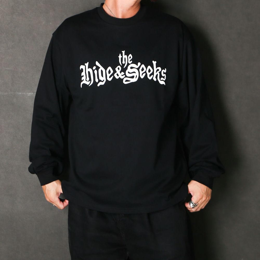 " HIDEANDSEEK × Toru Nishiura " / The H&S L/S Tee - BLK / Tシャツ / H30th-091426