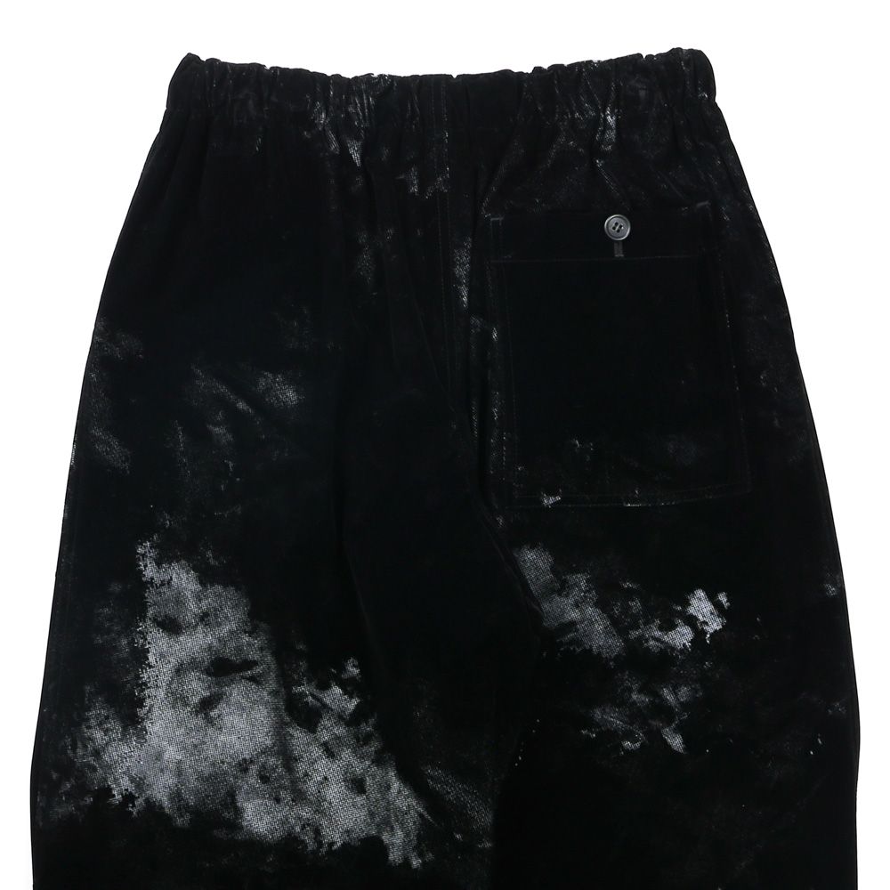 "FLOCKY + PIGMENT PRINT" PARACHUTE PANTS / パラシュートパンツ / TA23AW-PT018