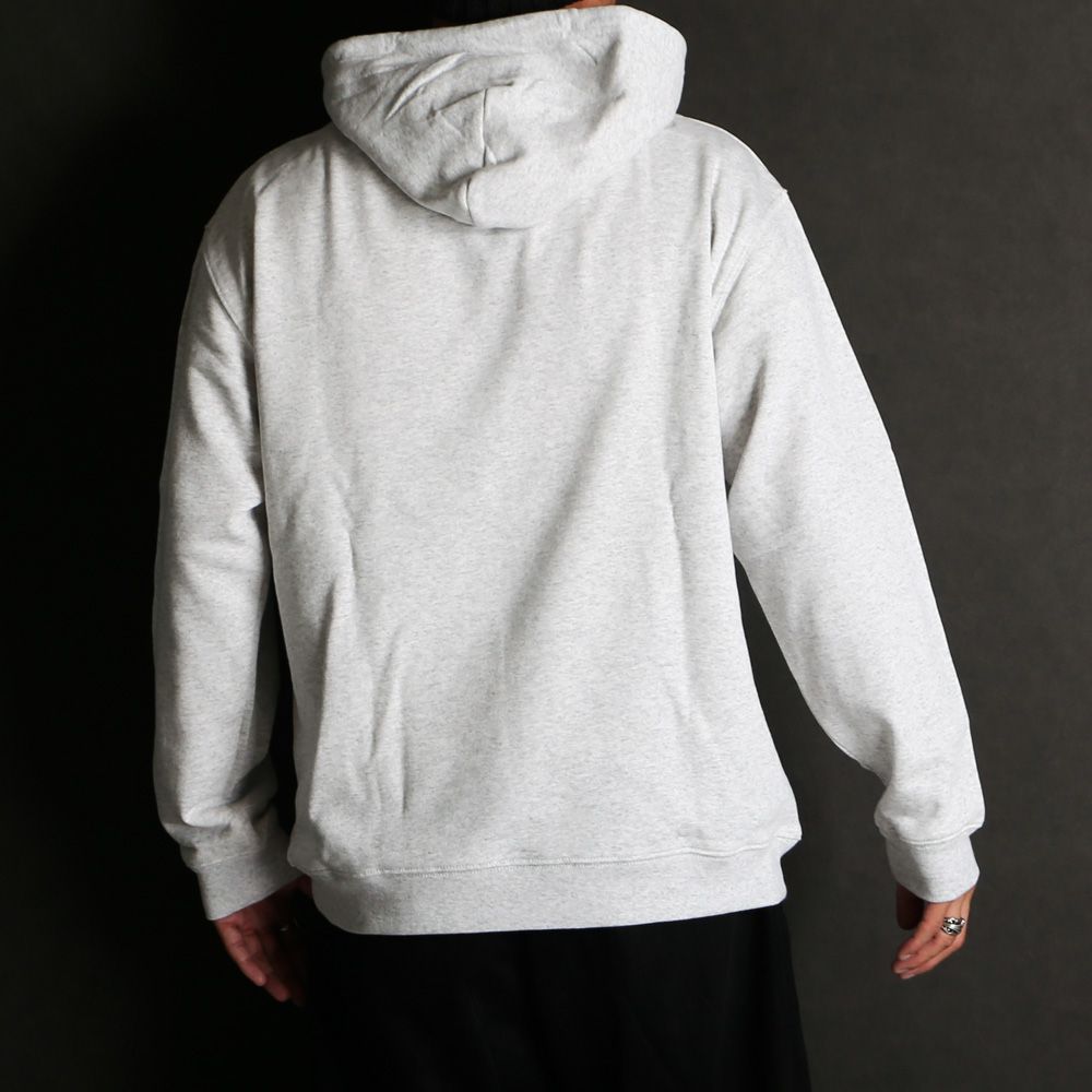 SCRIPT COLLEGE HOODIE - ASH / プルオーバーパーカー