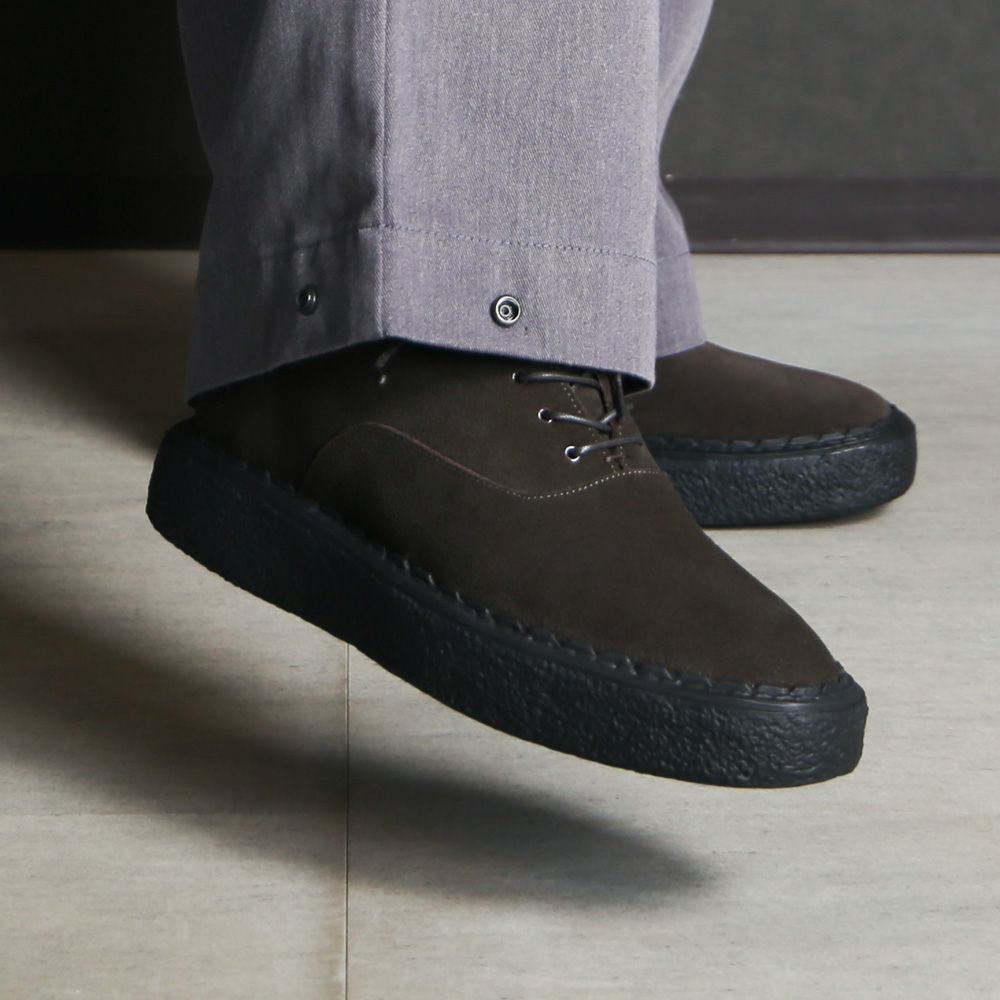 × General Scale. Maison MIHARA YASUHIRO  / Suede Lace-up Boots - Brown / 2252-SE01