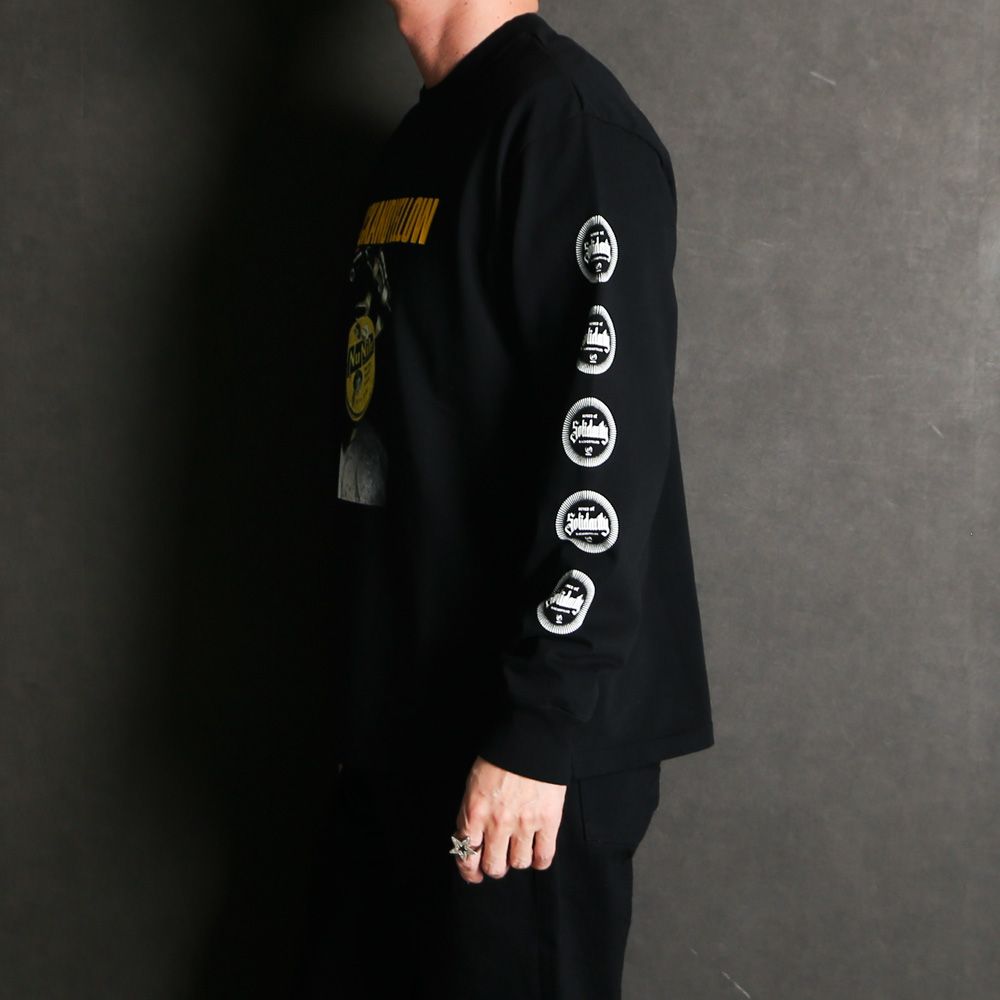 GREASER L/S TEE - BLACK / ロングスリーブ Tシャツ / 26'RTC-0202