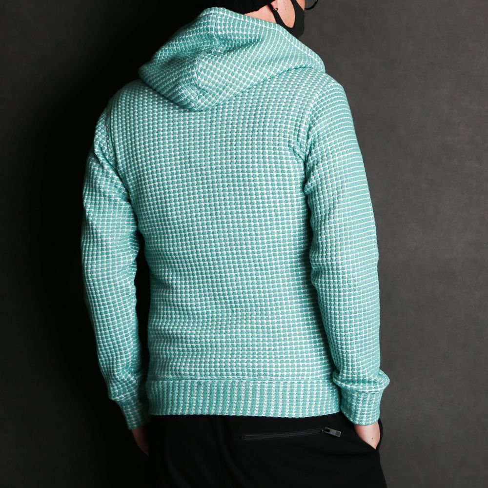 BIG WAFFLE Hoodie / ビッグワッフル ジップアップパーカー / MSEA21S0846-M
