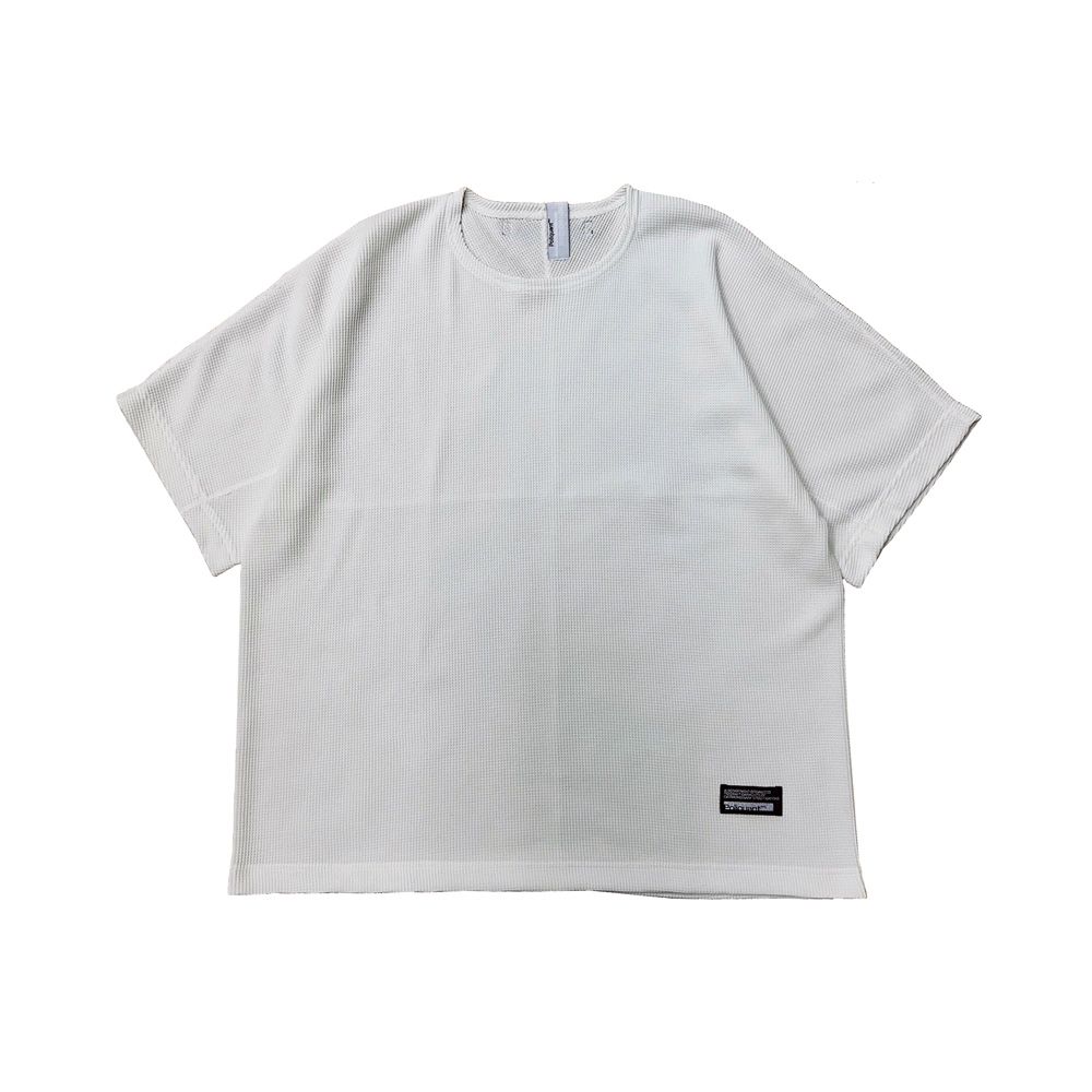 THE LINKED WAFFLE S/S TEE - WHITE / 2501002