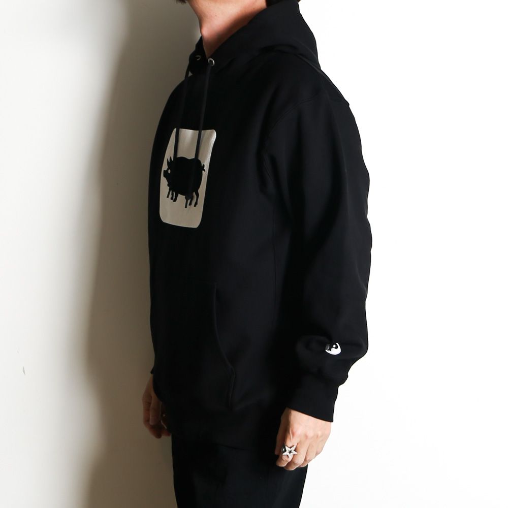 CYOW HOODIE - BLACK / プルオーバーパーカー