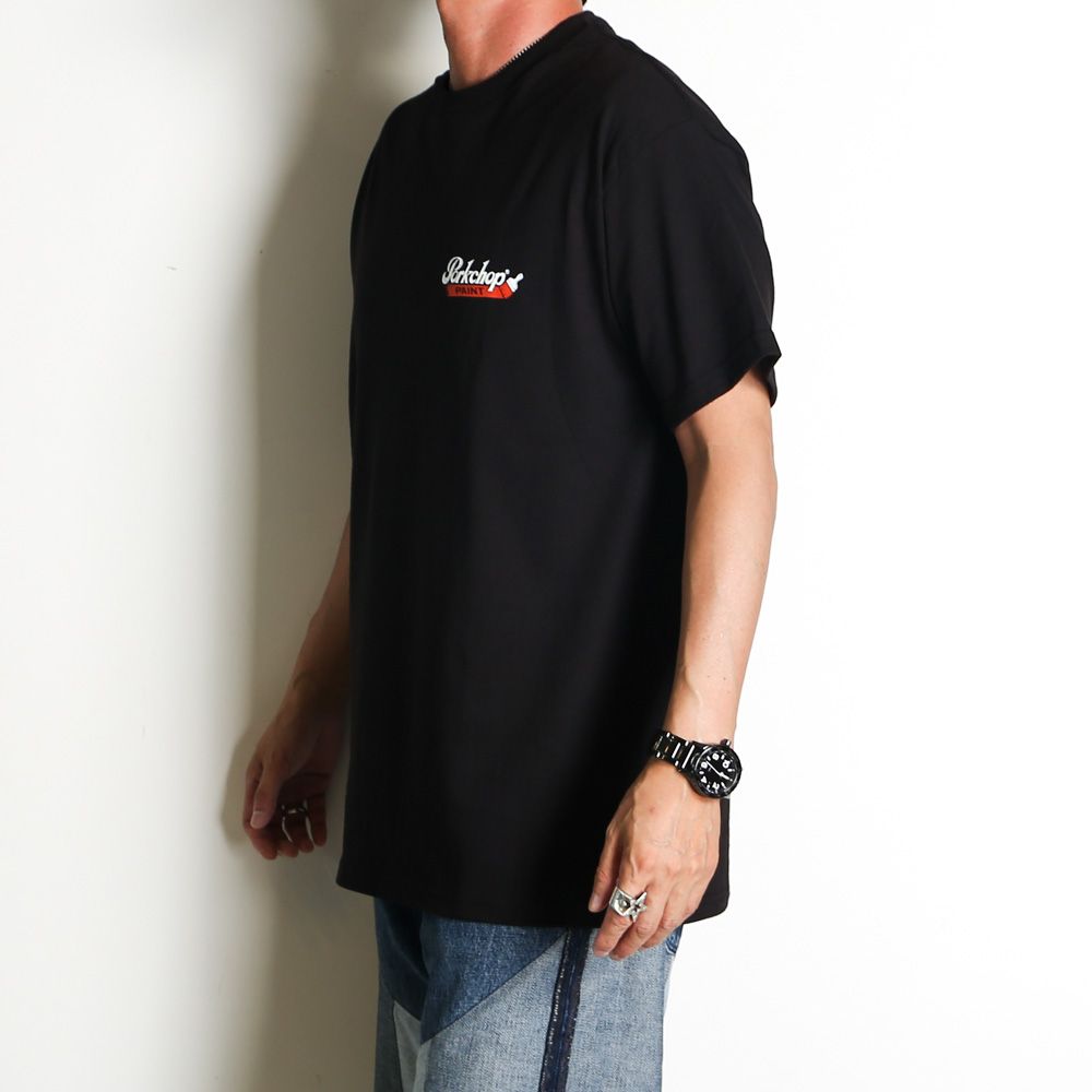 PCP LOGO TEE - BLACK / ショートスリーブTシャツ