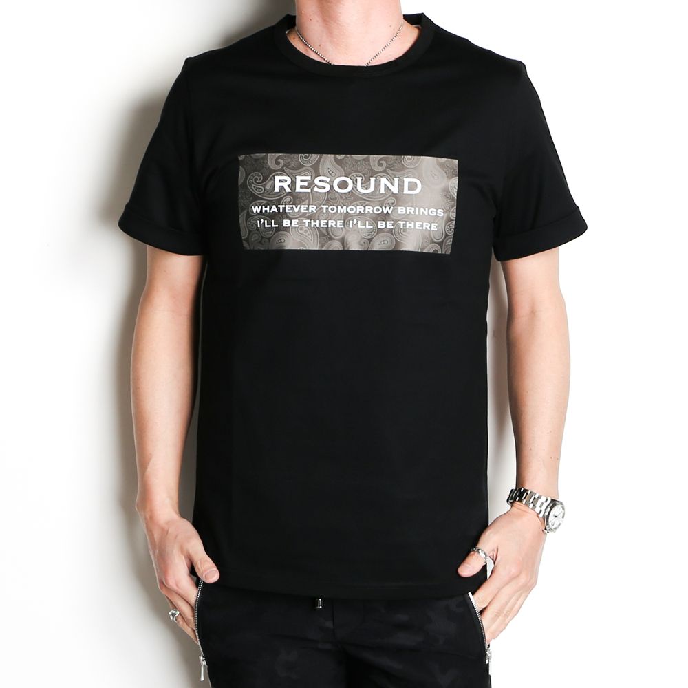 BANDANA BOX ROGO ROLL UP JERSEY TEE /  プリントTシャツ / RC19-T-007