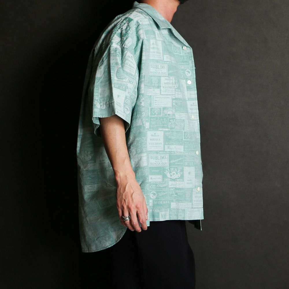 Maison MIHARA YASUHIRO - Classic Tag Jacqurd H/S Shirts