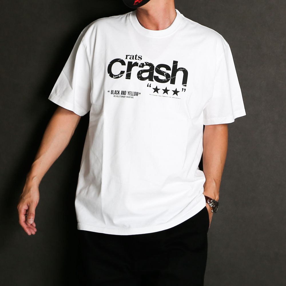 CRASH TEE / プリント Tシャツ / 22'RT-0401