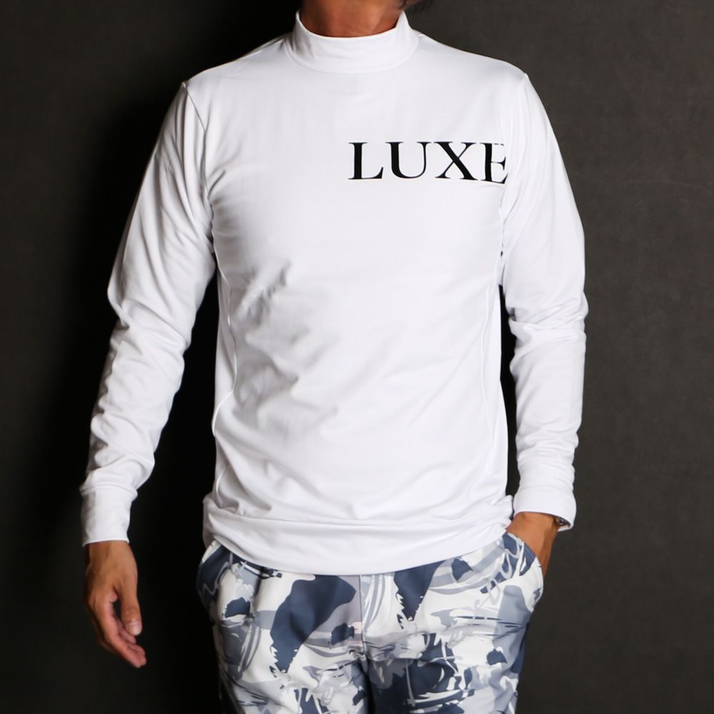 LUXE AKM PLUS - LOGO MOCK NECK T-SHIRTS / モックネック Tシャツ / LAT-23017 |  chemical conbination