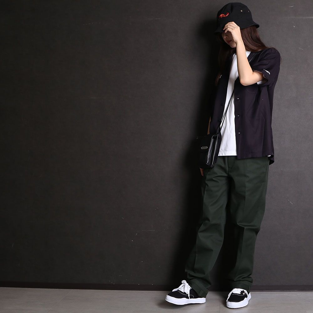 MASSES - 【ラスト1点-サイズS】TC-HOPSACK PANTS - Green