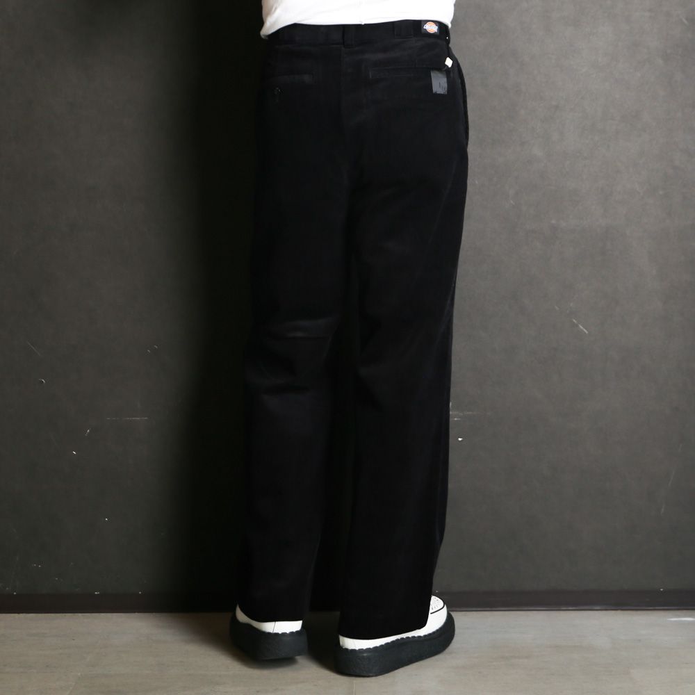 【ラスト1点-サイズ38】 × Dickies / Corduroy Pants - Black / 2262-CP40-027