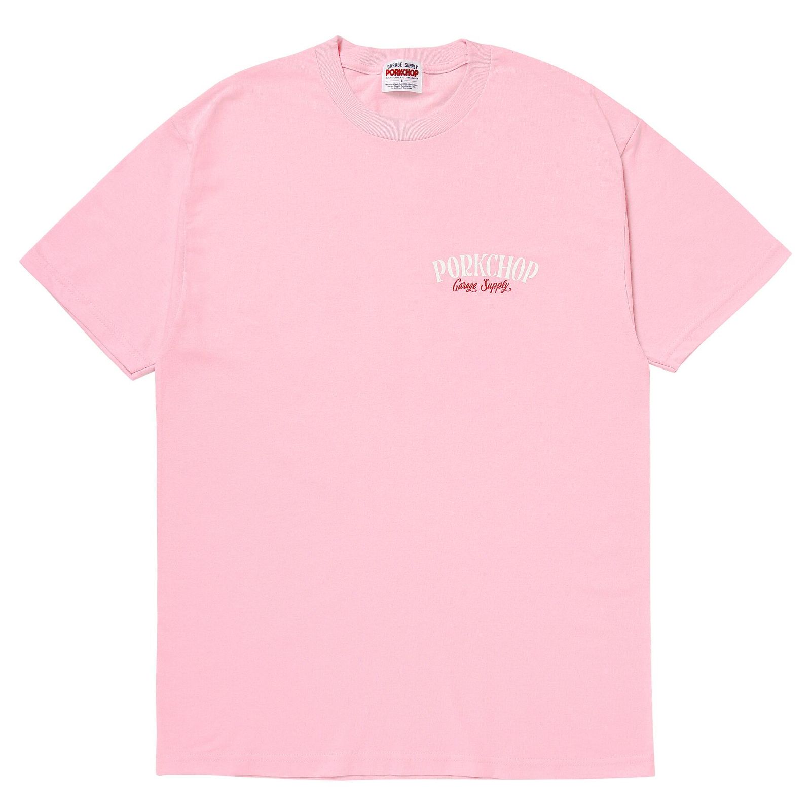 PCP BACK TEE - PINK / ショートスリーブTシャツ