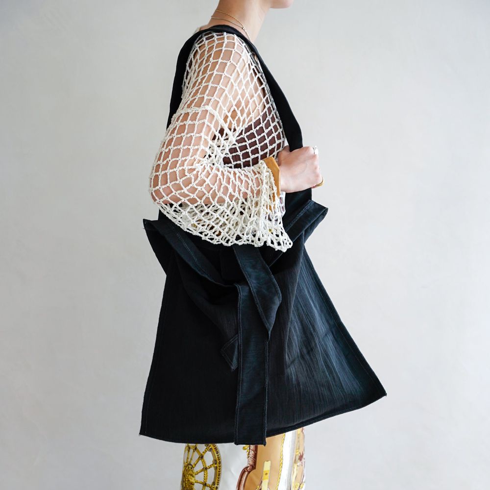 MARY INSIDE OUT TOTE - L / CERATO BRIGHT / BLACK / ITTI-BAG-131-CB