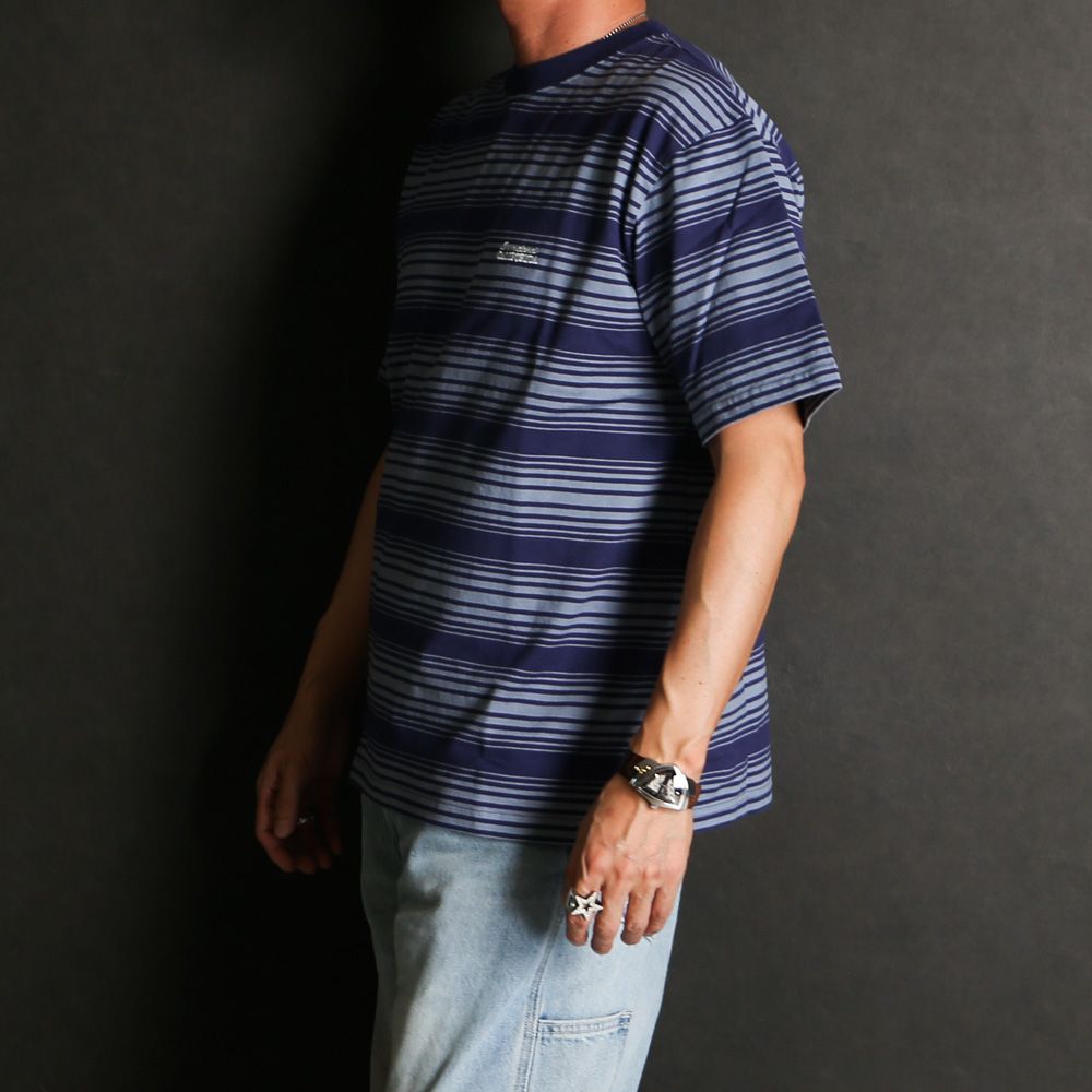 SD Heavyweight Border T - Blue / Tシャツ / TSOAA150