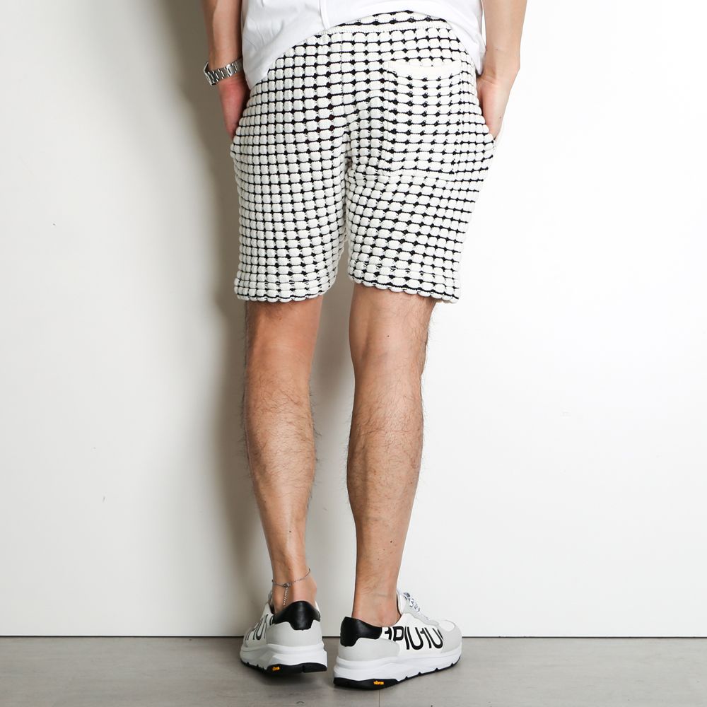 BIG WAFFLE "3" KNIT SHORTS / ビッグワッフル ハーフパンツ / USB-21029