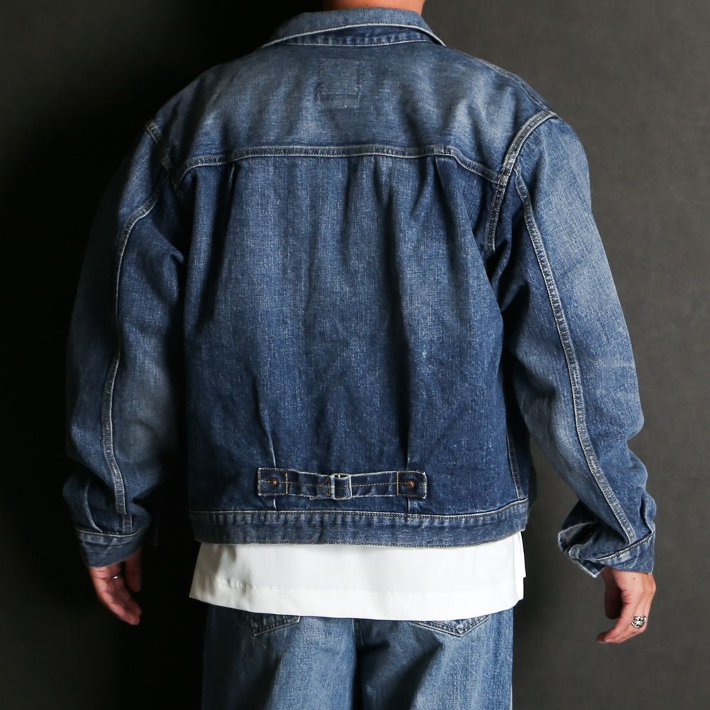 ×HAGUN / 2ND TYPE LAGE TRACKER JACKET - BLUE / デニムジャケット / VTM-25-O-108