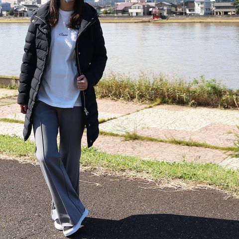 CAPE HORN×TAAKK×Maison MIHARA YASUHIRO コーディネート(女性モデル167cm)