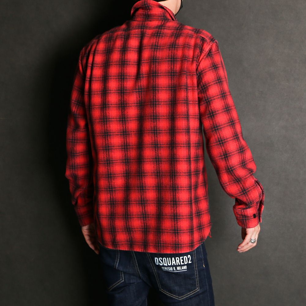 MINEDENIM - V.Check Flannel Work SH / 2209-5003 | chemical conbination