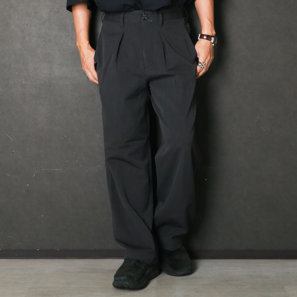 WARM SLACKS - GREY / スラックス / VTM-26-P-118