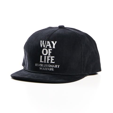 CORDUROY CAP “WAY OF LIFE” / コーデュロイキャップ / 20'RA-0810
