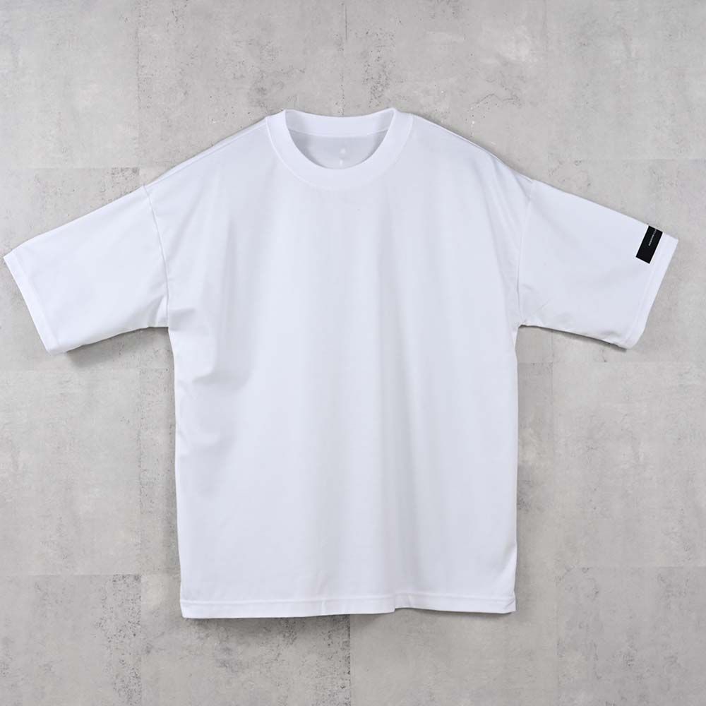 REV MESH OVER TEE - WHITE / オーバーサイズ メッシュTシャツ / RC40-T-004