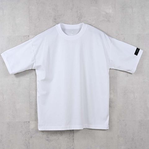 REV MESH OVER TEE - WHITE / オーバーサイズ メッシュTシャツ / RC40-T-004