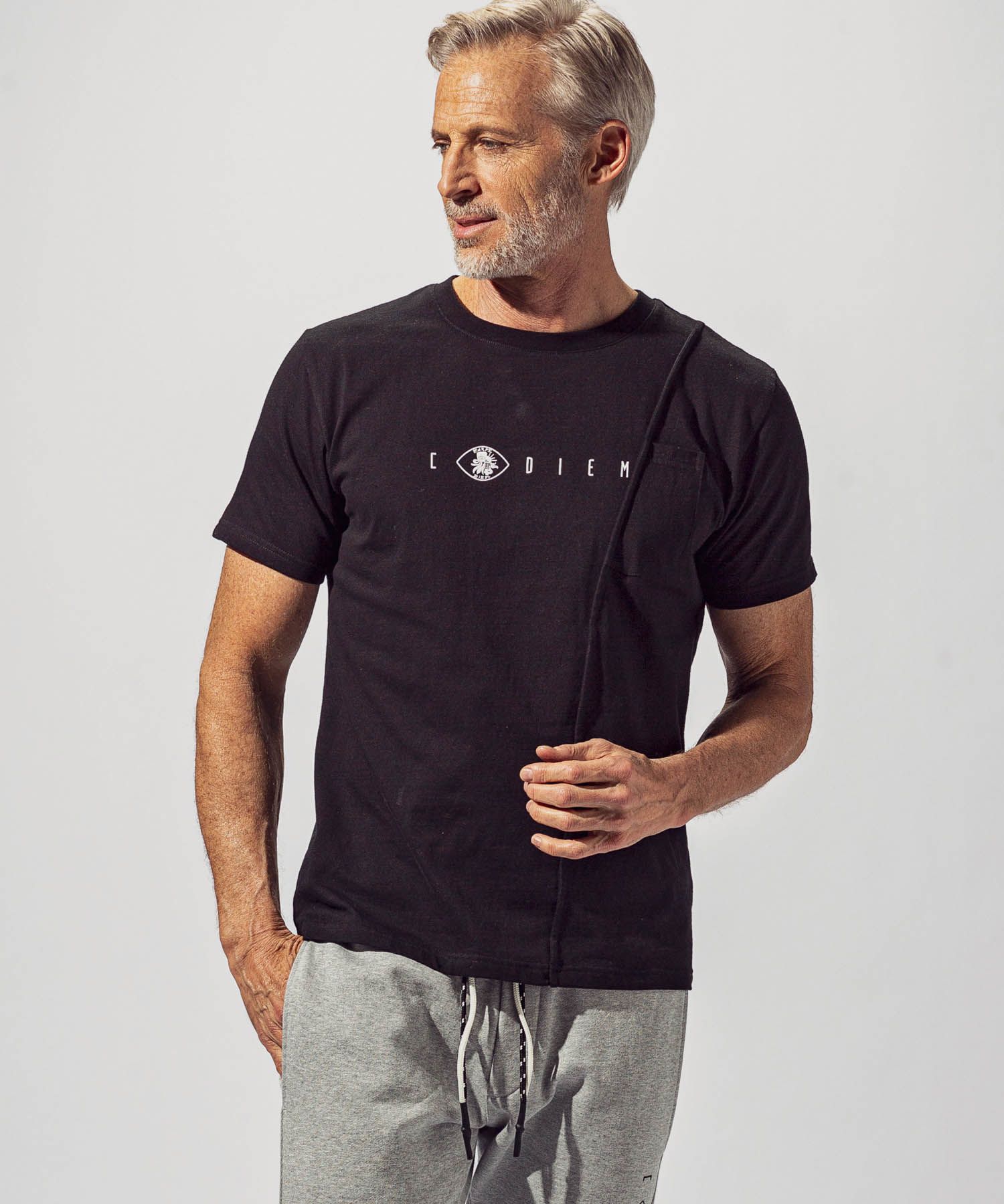 ×C DIEM SWITCHING POCKET T / ポケットTシャツ / UST-21005