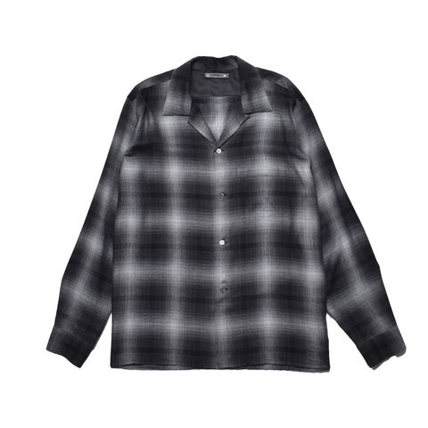T.Rayon Ombre Open Collar Shirt  - BLT / MDFBF09501