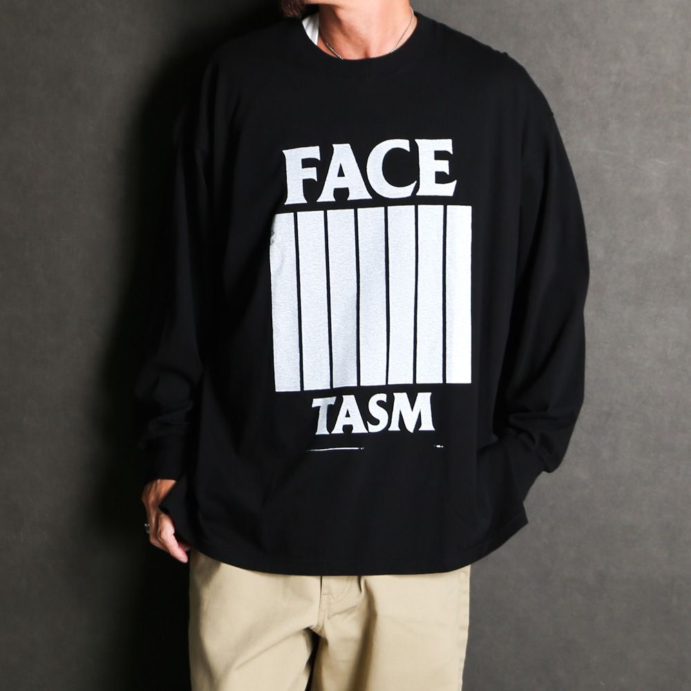 FACETASM - 【ラスト1点-サイズ3】 7 BARS LONG SLEEVE TEE - BLACK / グラフィック Tシャツ /  KR-TEE-U03 | chemical conbination