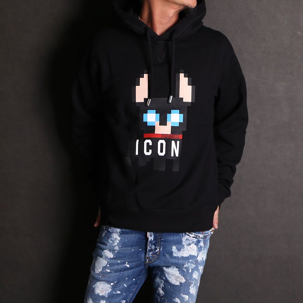 DSQUARED2 - ICON Cool Hoodie / プルオーバーパーカー / S79GU0105