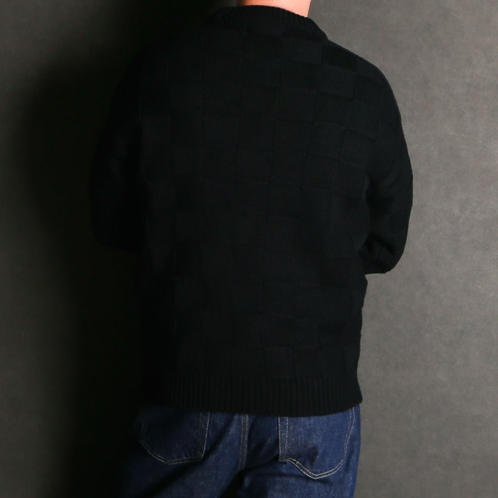 SWEATER CHECKER / クルーネックニット - チェッカー / 1252035