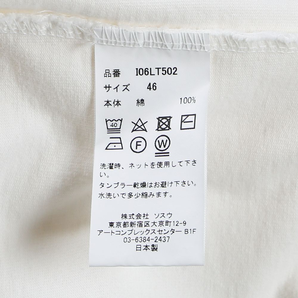 【in・stru(men-tal).】 Heavy Weight L/S T-shirt / I06LT502