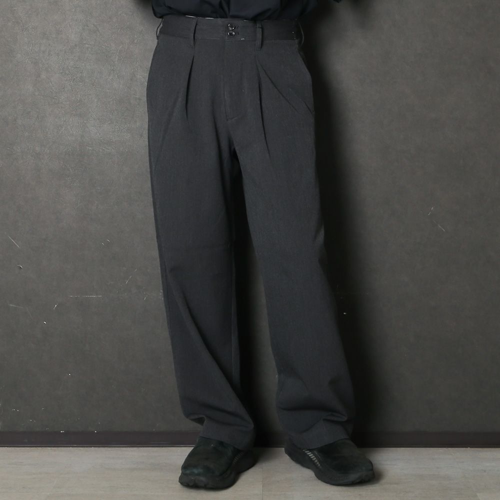 WARM SLACKS - GREY / スラックス / VTM-26-P-118