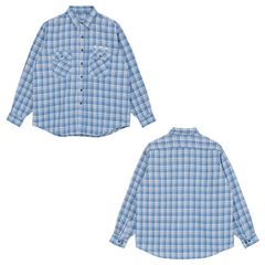Flannel Shirt - Blue / フランネルシャツ / GD0468