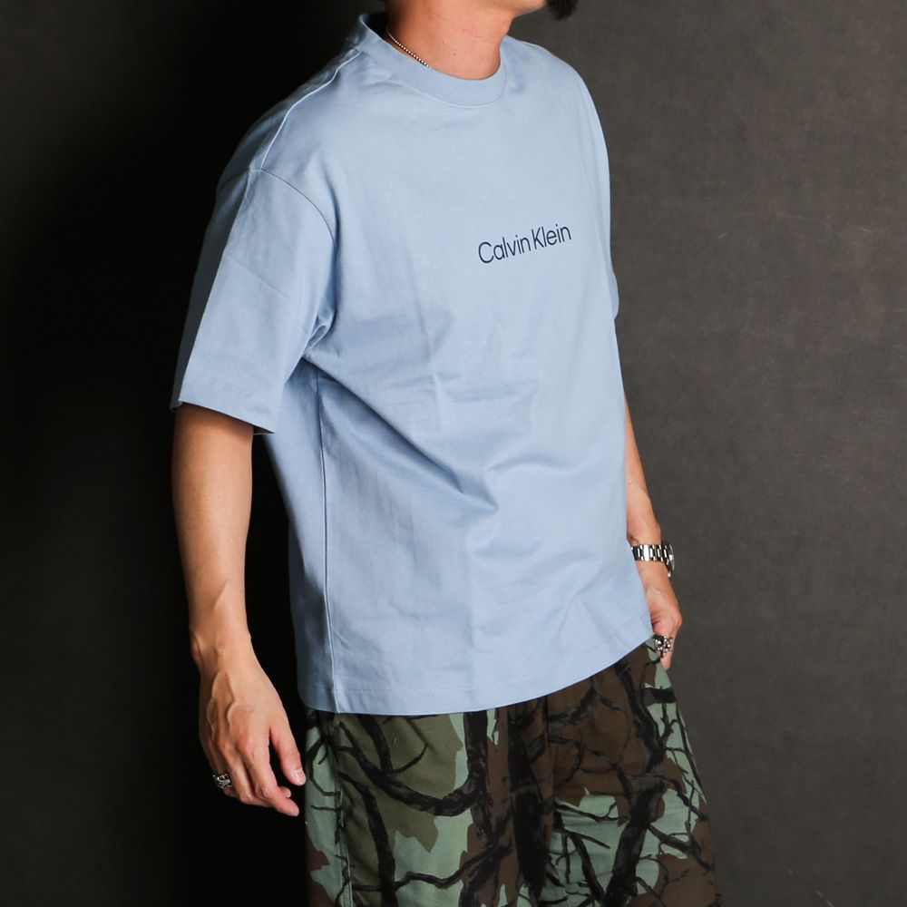 SS RLXD STANDARD LOGO TEE - Faded Denim / Tシャツ / 40HM228