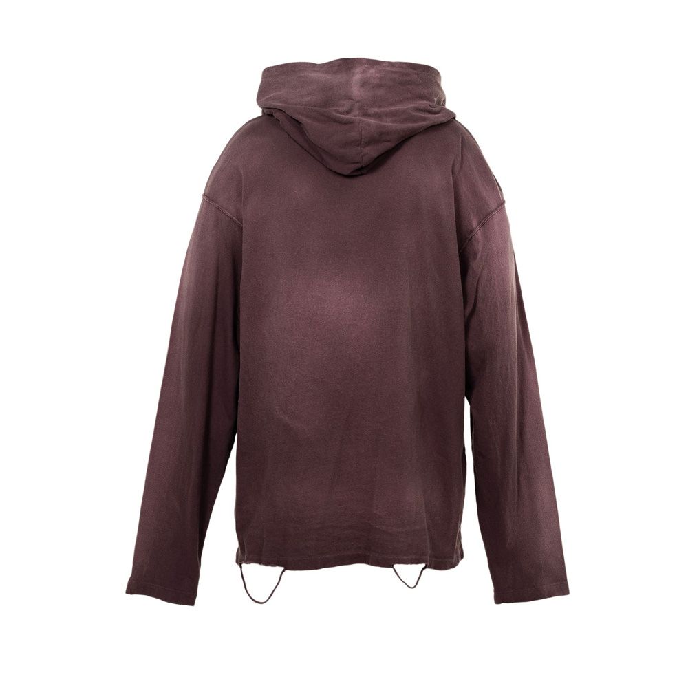Distressed Light Weight Hoodie - BROWN / ライトウエイト フーディー / G15HD089