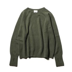 superNova. - 【ラスト1点】 Seamless knit sweater - Wool & cashmere 