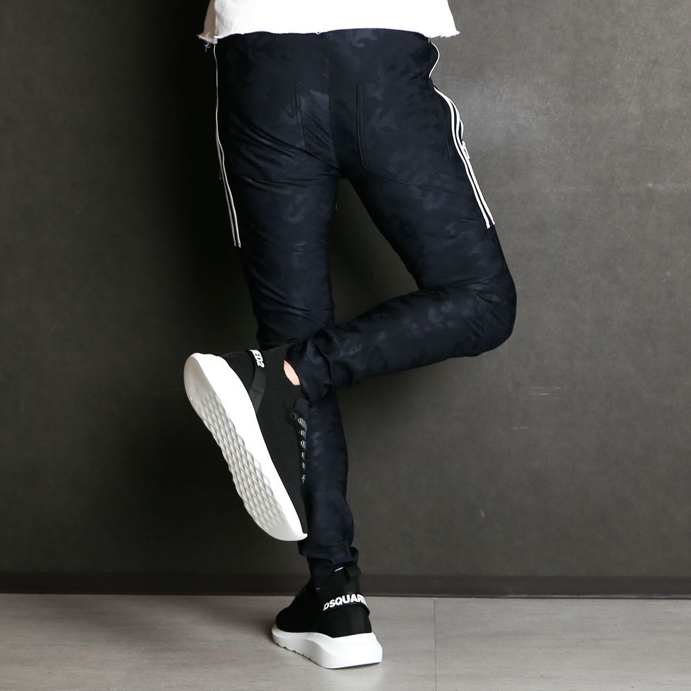 Johnson LINE NYLON PT SILHOUETTE / ジョンソンラインパンツ / RC19-ST-009