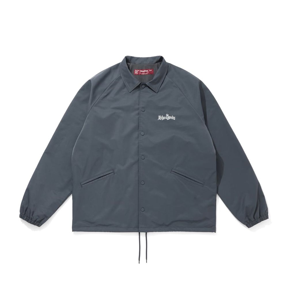 " HIDEANDSEEK × Toru Nishiura " / The H&S Team Jacket - C-GRY / コーチジャケット / H30th-091326