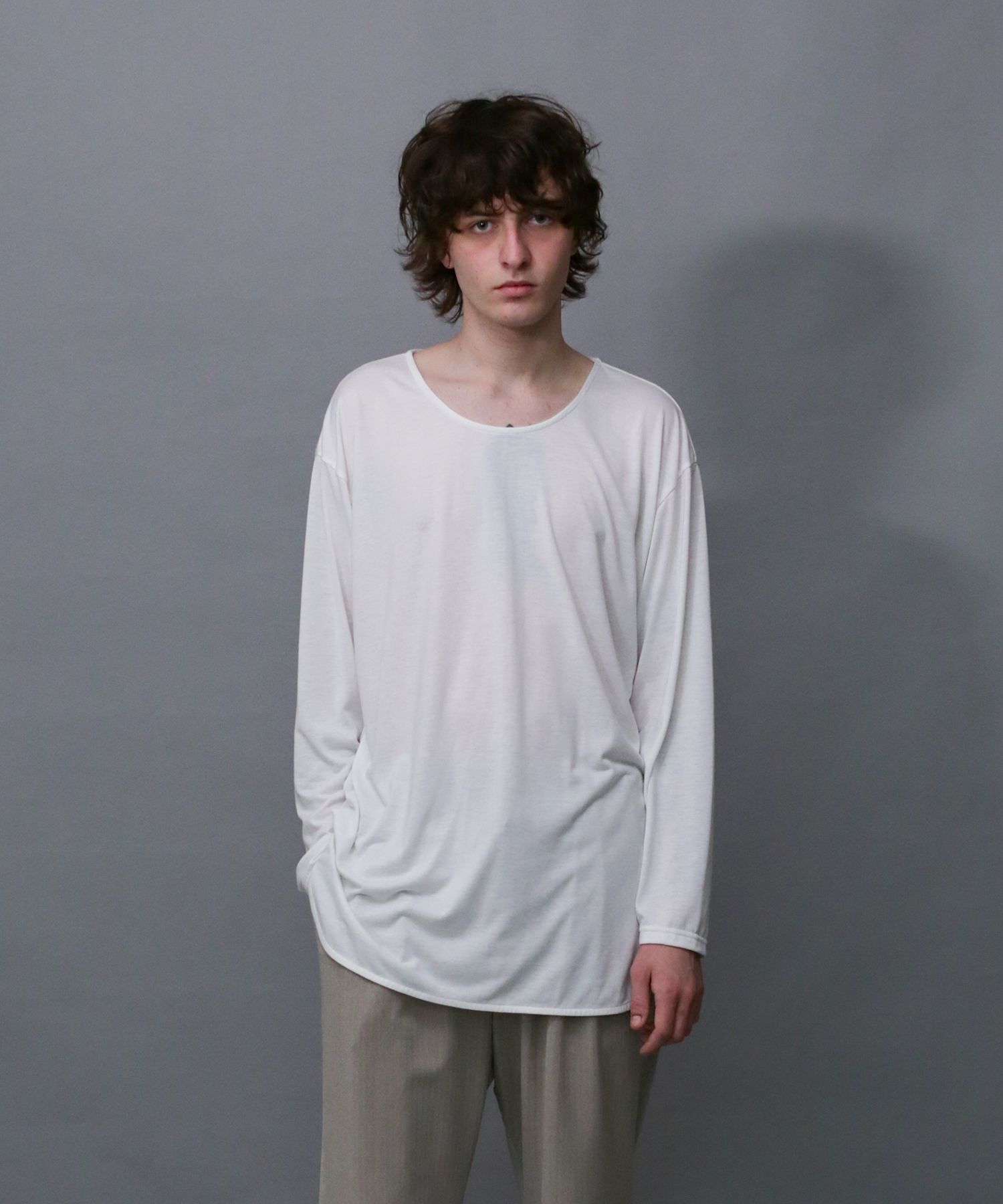 LAYERED LONG CS / レイヤード ロングカットソー / 179201
