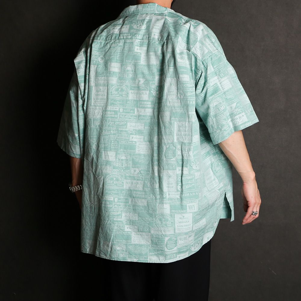 K*i様 ミハラヤスヒロ　mihara yasuhiro 半袖　シャツ Maison MIHARA YASUHIRO ONLINE STORE（メゾンミハラヤスヒロ