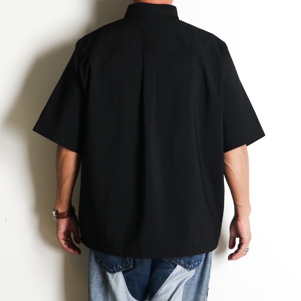 DROW CORD SHIRT - BLACK / ドローコード シャツ / VTM-26-S-003