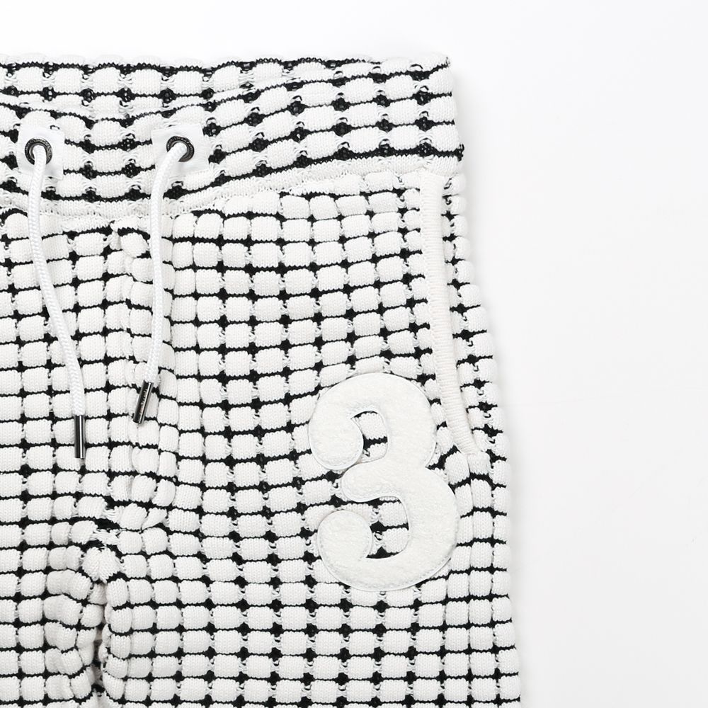 BIG WAFFLE "3" KNIT SHORTS / ビッグワッフル ハーフパンツ / USB-21029