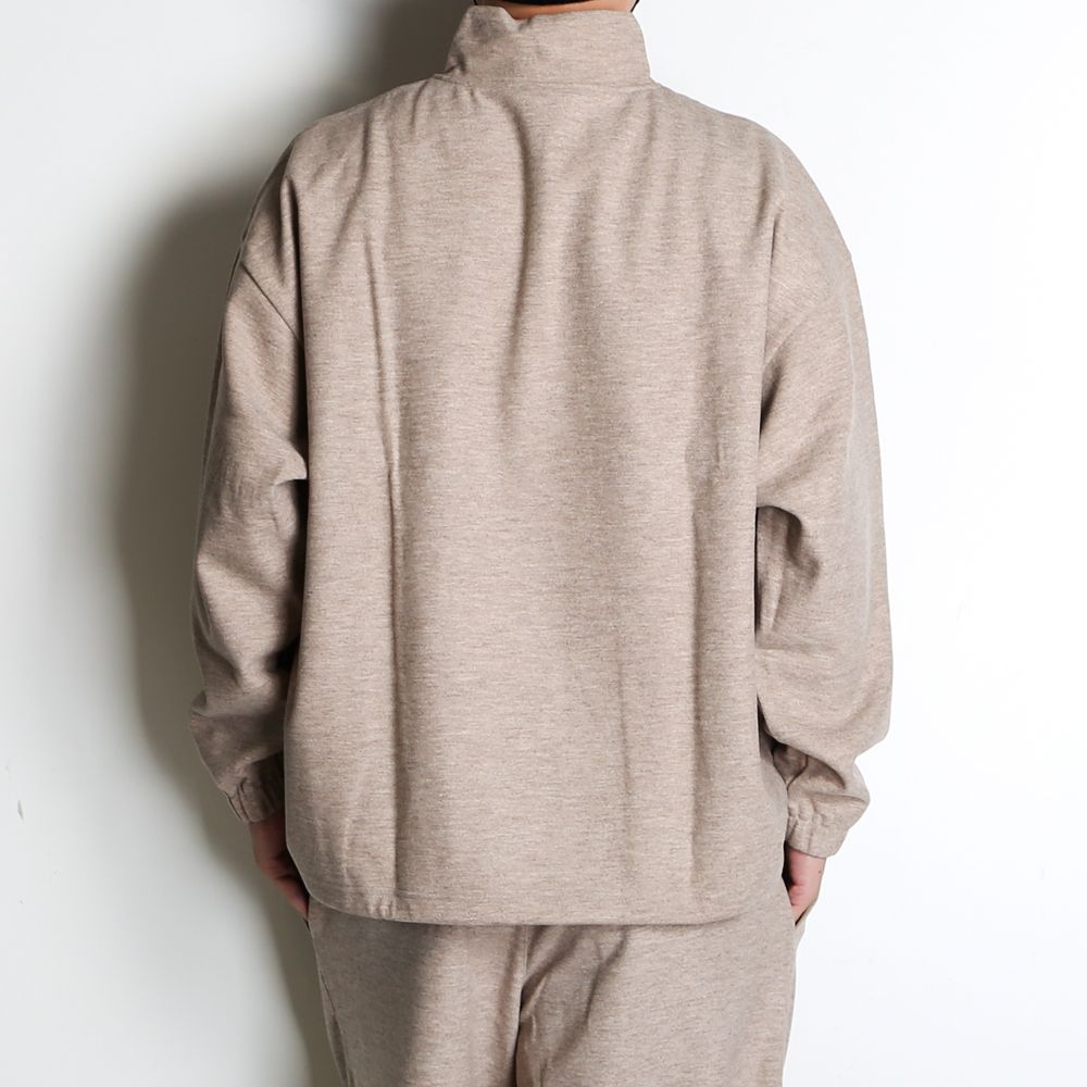 DOUBLE FACE JERSEY HALF ZIP / ハーフジップ プルオーバー / 178204