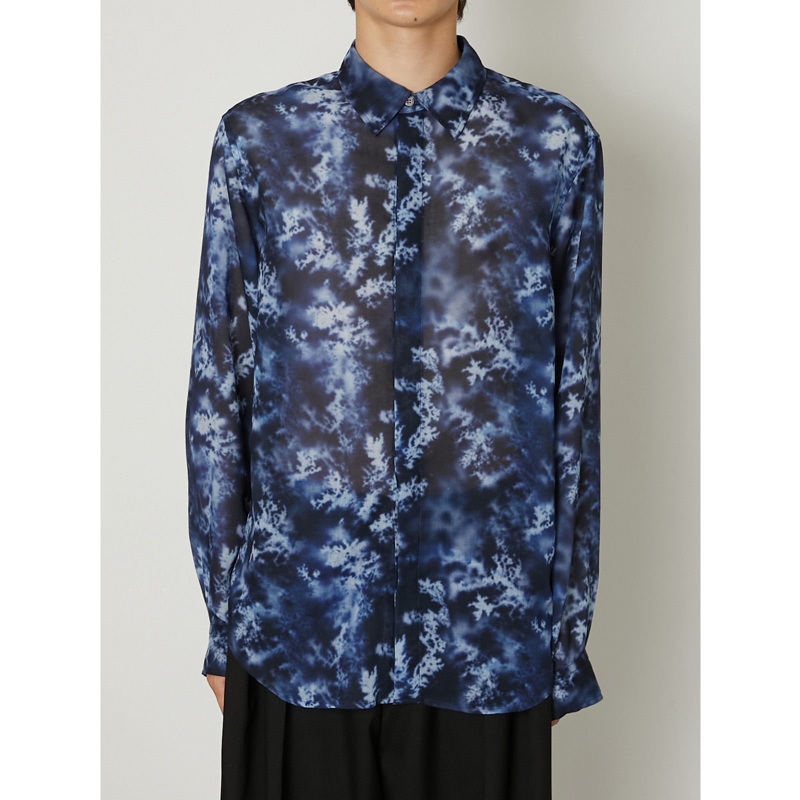 "DENDRIC AGETE" GAUZE REGULAR SHIRT / ガーゼシャツ / TA24SS-SH027
