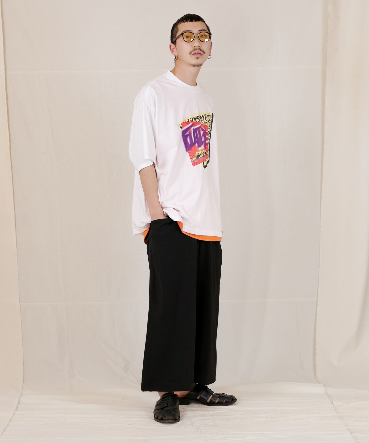 NOIE DESIGN SEAM WIDE PT / ワイドパンツ / 479118