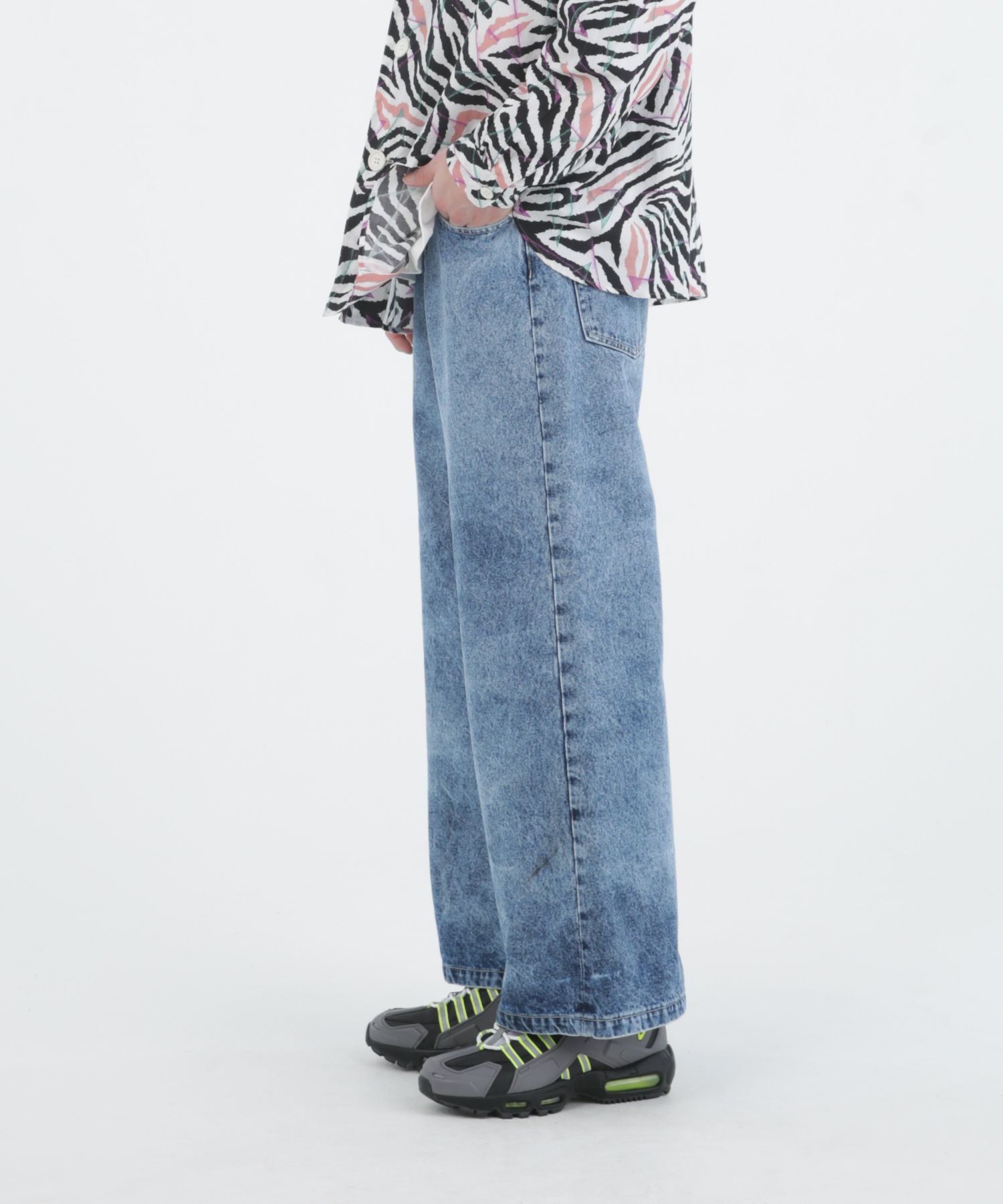 OPEN-END DENIM BUGGY PT / バギー デニムパンツ / 478203