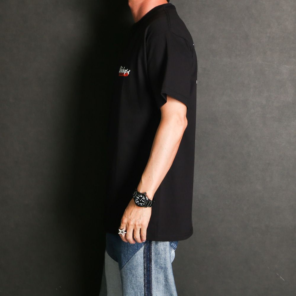 PCP LOGO TEE - BLACK / ショートスリーブTシャツ