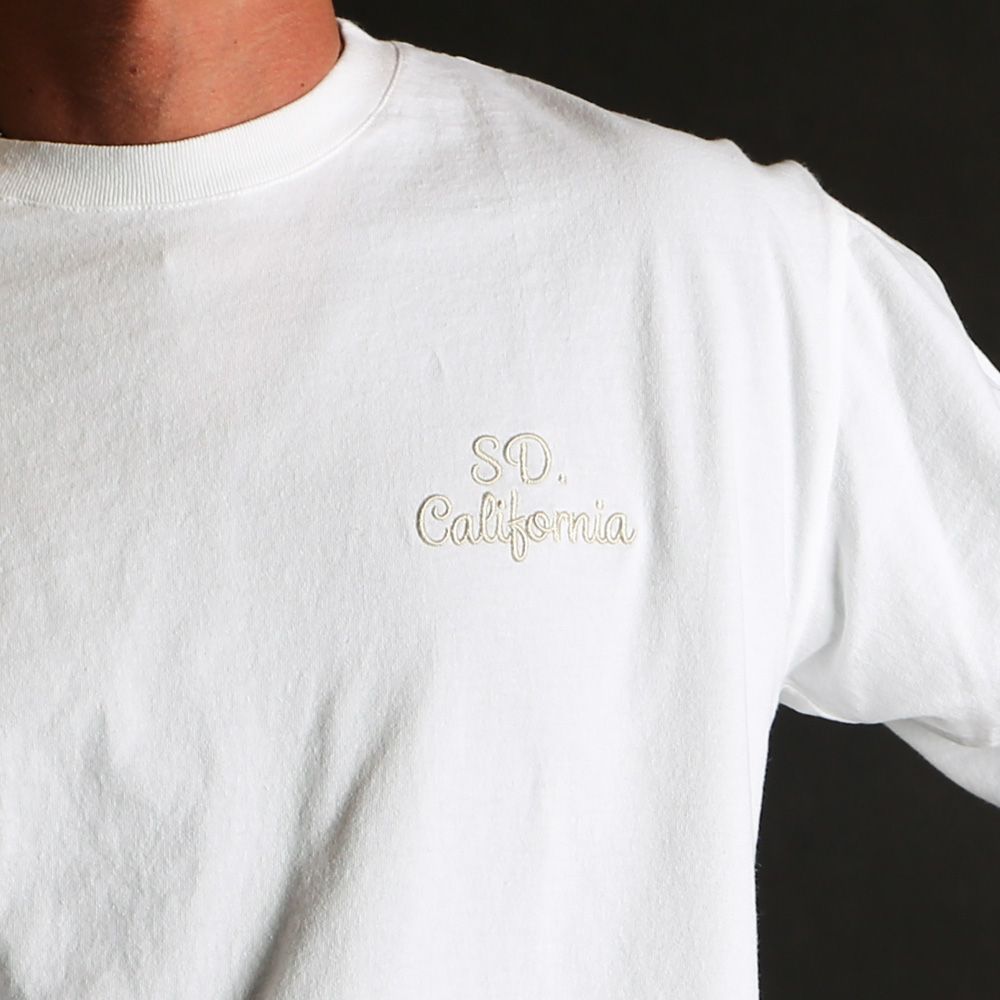 SD US Cotton Logo LS T - WHITE / Tシャツ / TSOLD120